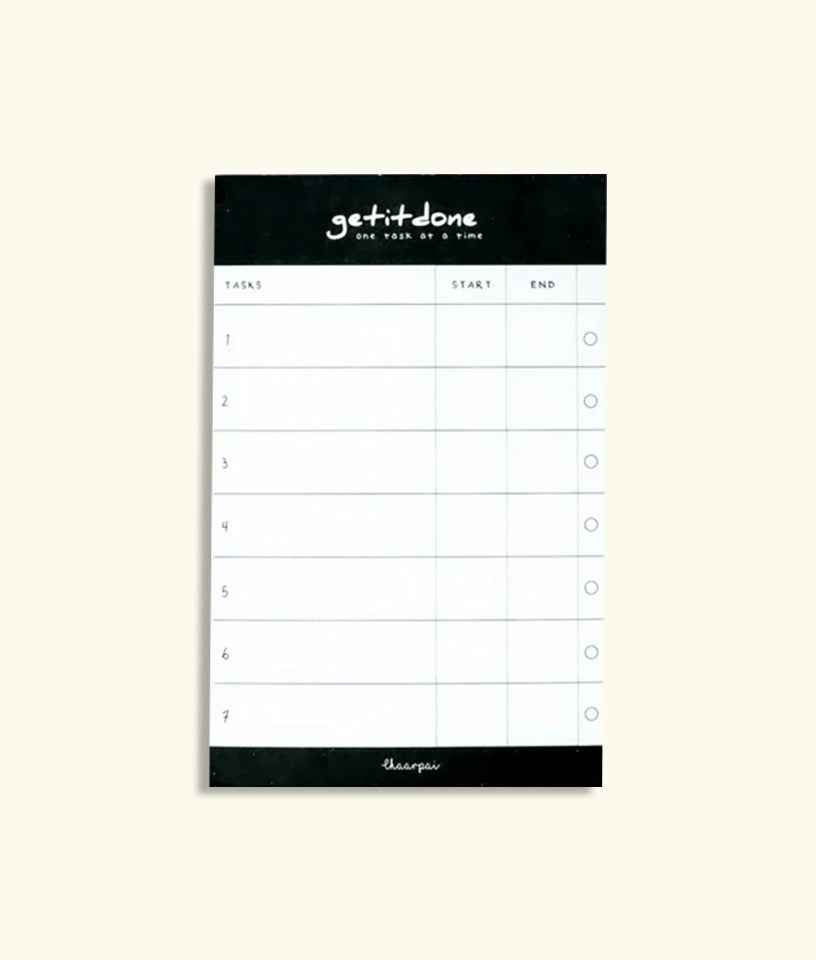 GET IT DONE- NOTEPAD