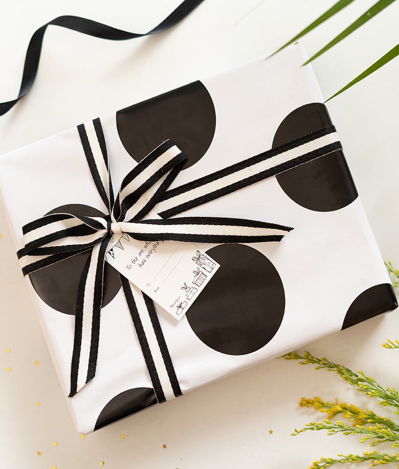 POLKA DOT LARGE GIFT WRAPPING PAPER