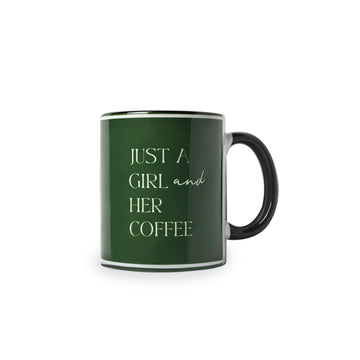 Just a girl and her coffee-Mug