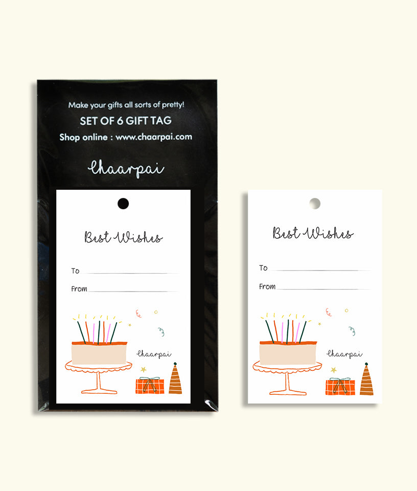 BEST WISHES- GIFT TAG