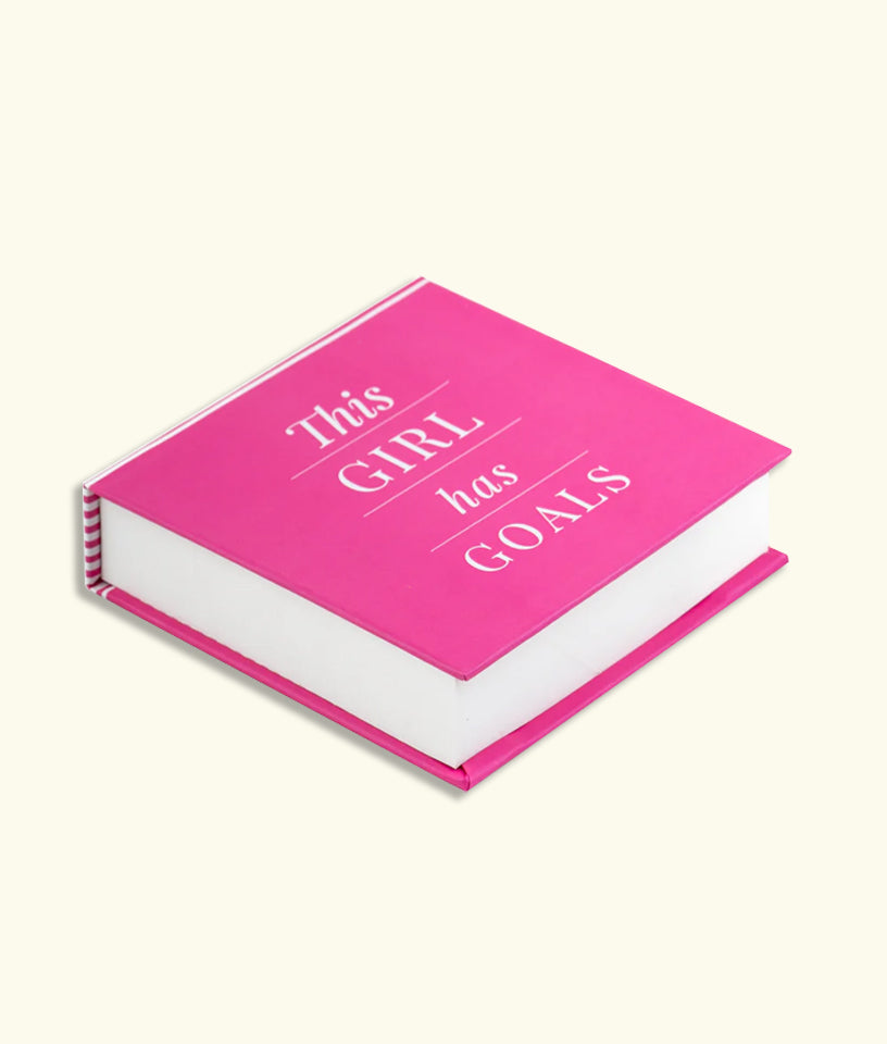 THIS GIRL HAS GOALS - JOTTER NOTEPAD