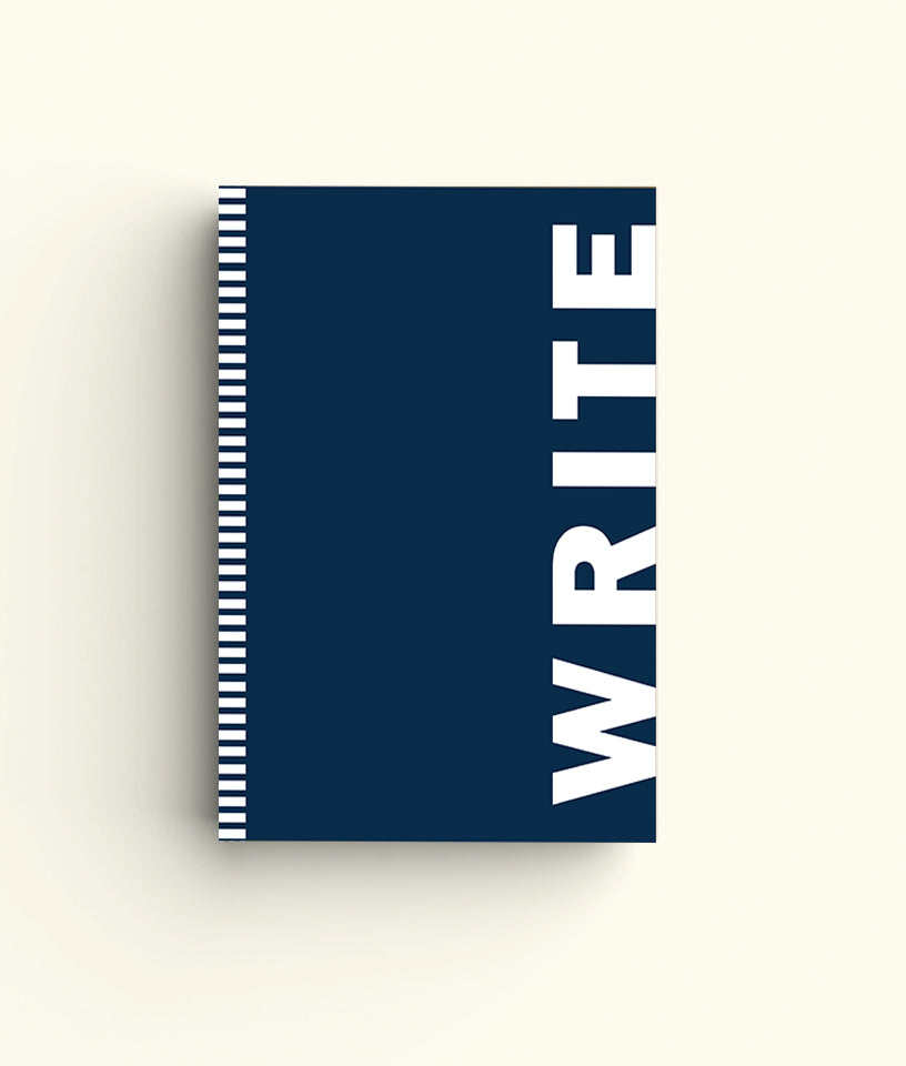 WRITE - HARDBOUND NOTEBOOK (NEW)