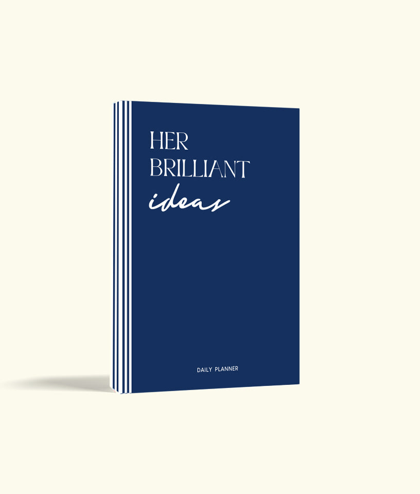 HER BRILLIANT IDEAS BLUE