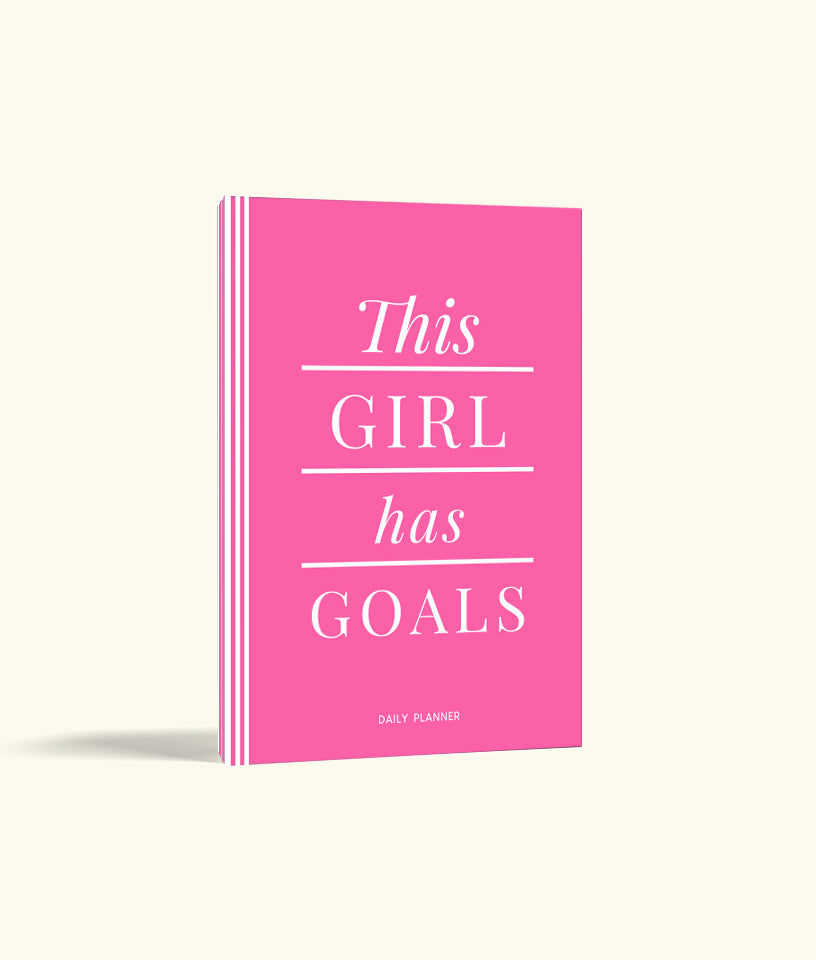 THIS GIRL HAS GOALS - Undated Daily Planner