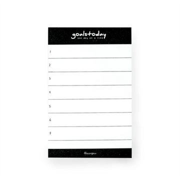 GOALS TODAY- NOTEPAD