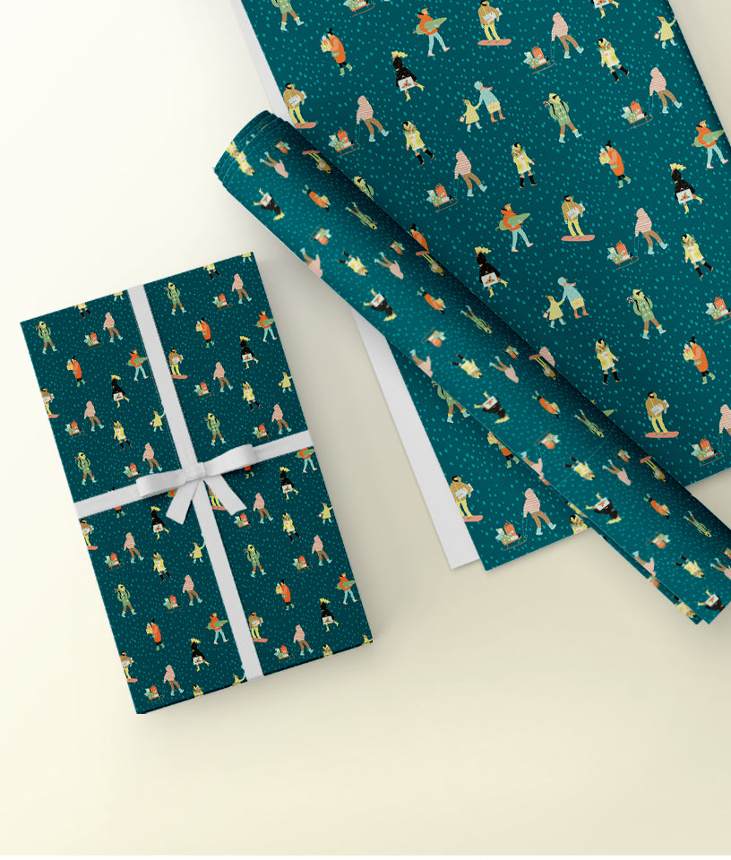WINTER WONDERLAND- GIFT WRAPPING PAPER