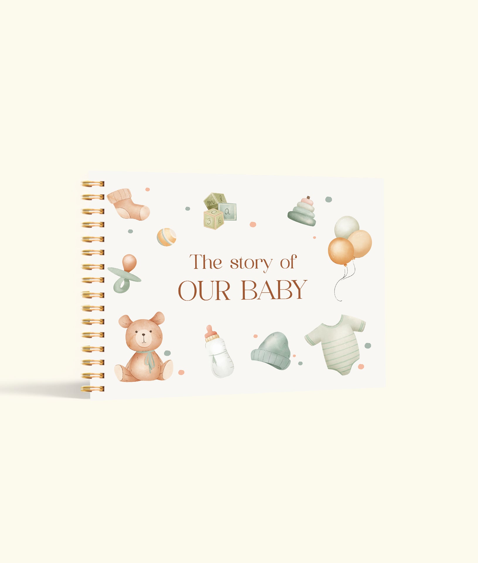Our Baby’s Story - Baby Journal Set