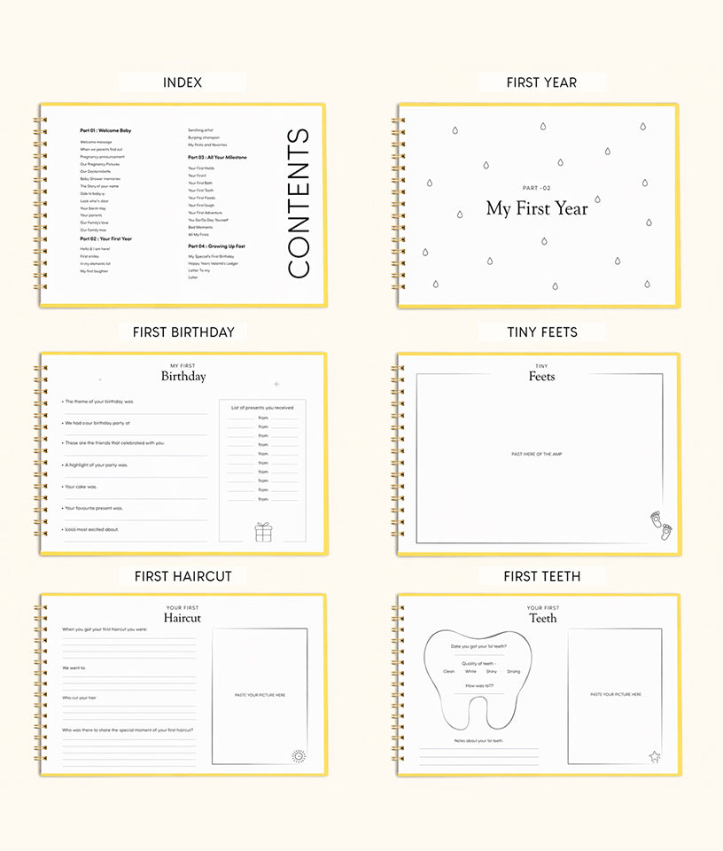 Pregnancy & Baby Journal - Bundle