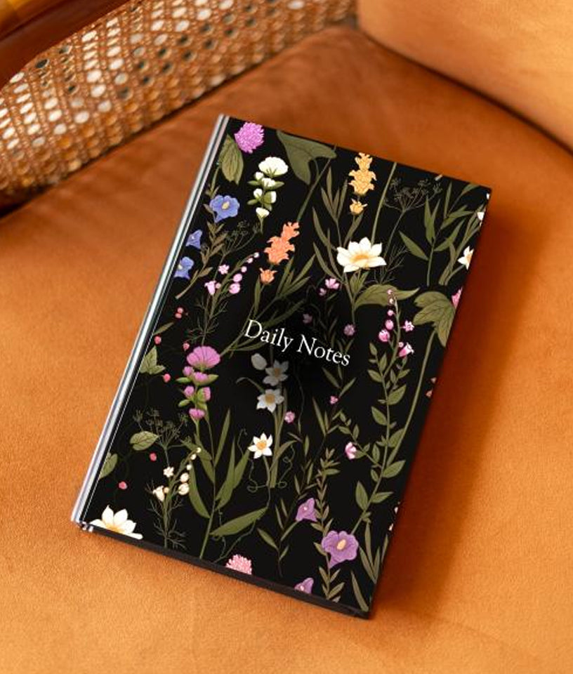 FLORAL BLACK