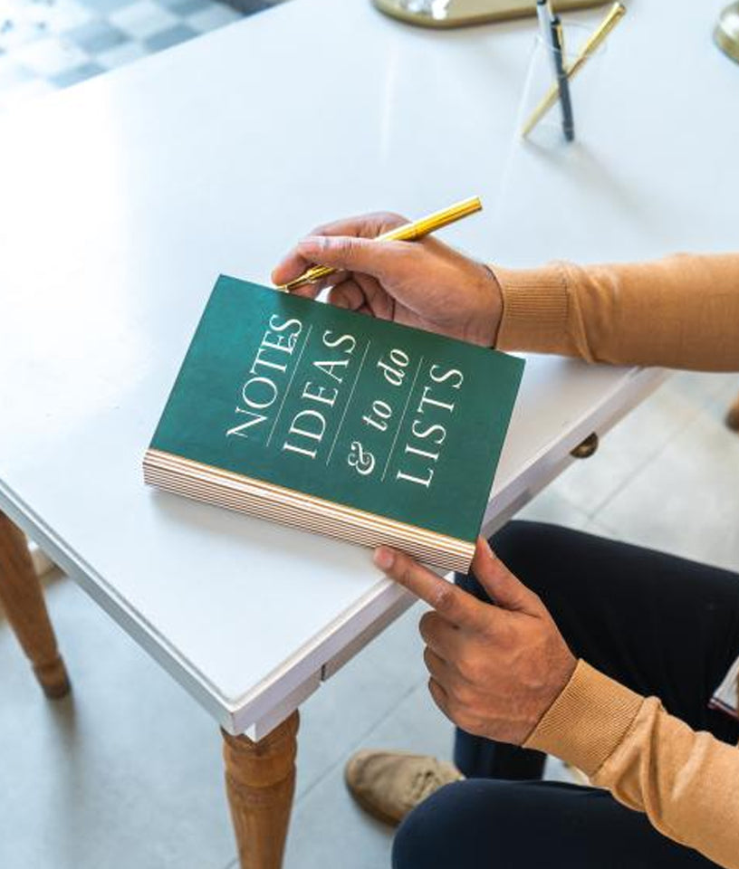 NOTES IDEAS GREEN
