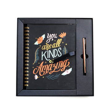 YOU ARE ALL KINDS OF AMAZING (BLACK) - GIFT SET