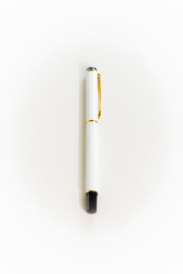 LISTMAKER ROLLERGEL PEN- WHITE