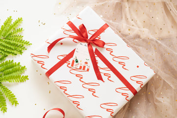 LA LA LA- GIFT WRAPPING PAPER