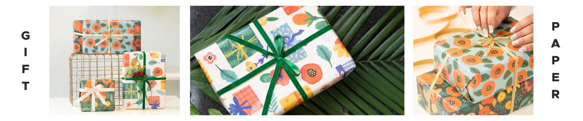 Floral Gift Wrap