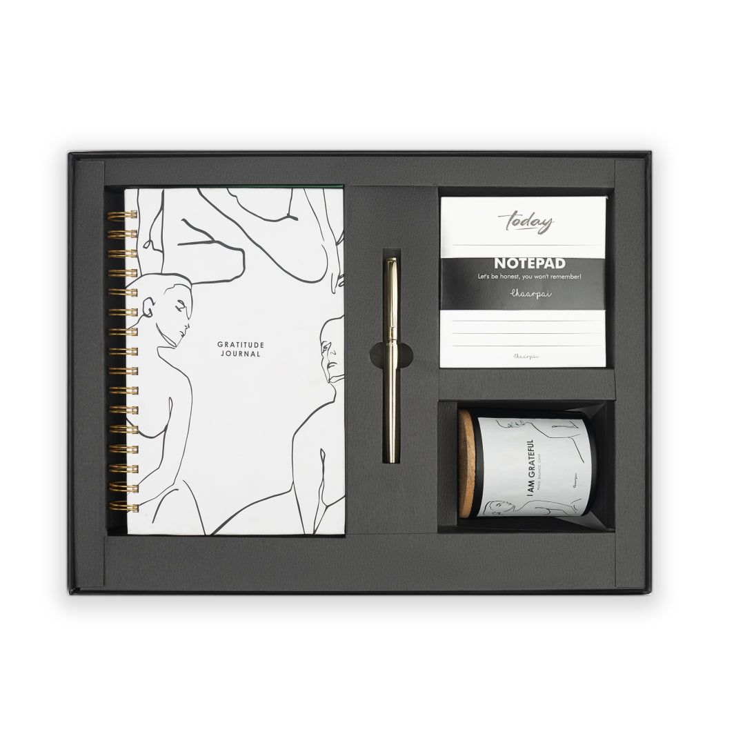 MIND & BODY (WHITE) - GRATITUDE GIFT SET