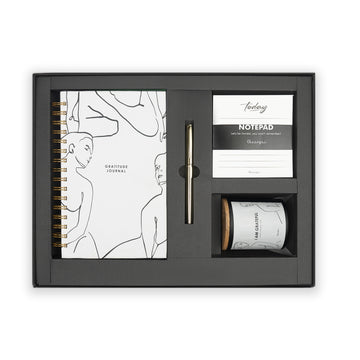 MIND & BODY WHITE- GRATITUDE GIFT SET