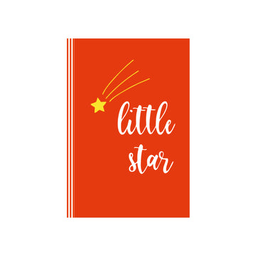 RED LITTLE STAR  - KIDS GRATITUDE JOURNAL