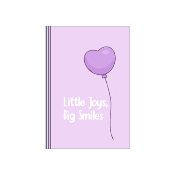 LITTLE JOY PURPLE- KIDS GRATITUDE JOURNAL