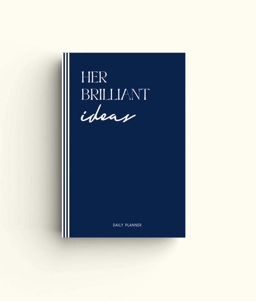 HER BRILLIANT IDEAS BLUE