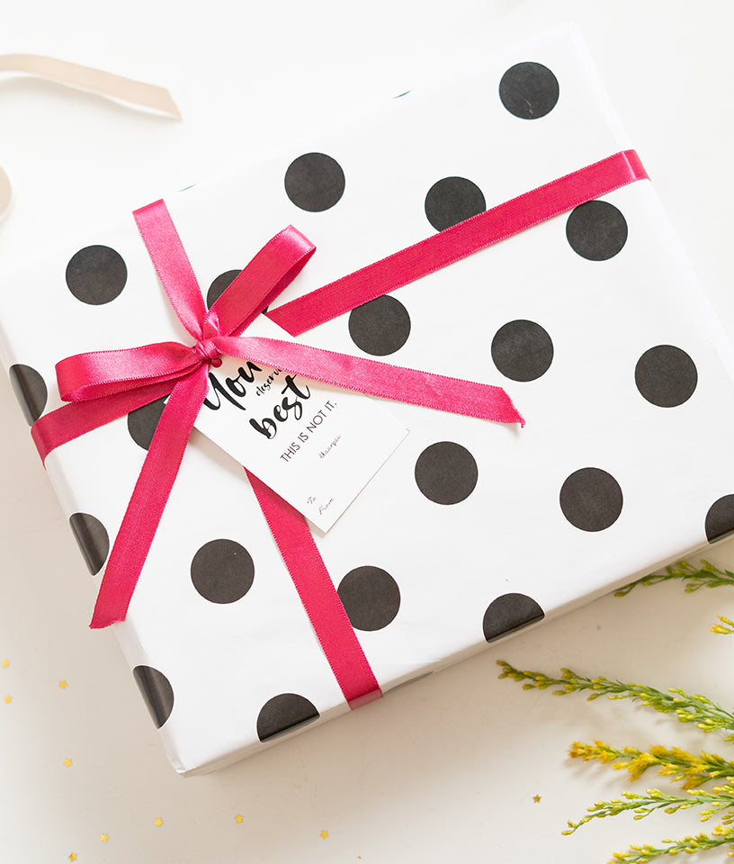POLKA DOT SMALL- GIFT WRAPPING PAPER