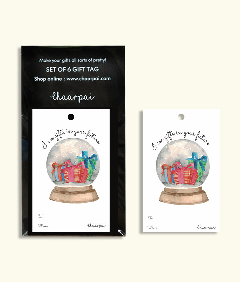I SEE GIFTS IN YOUR FUTURE- GIFT TAG