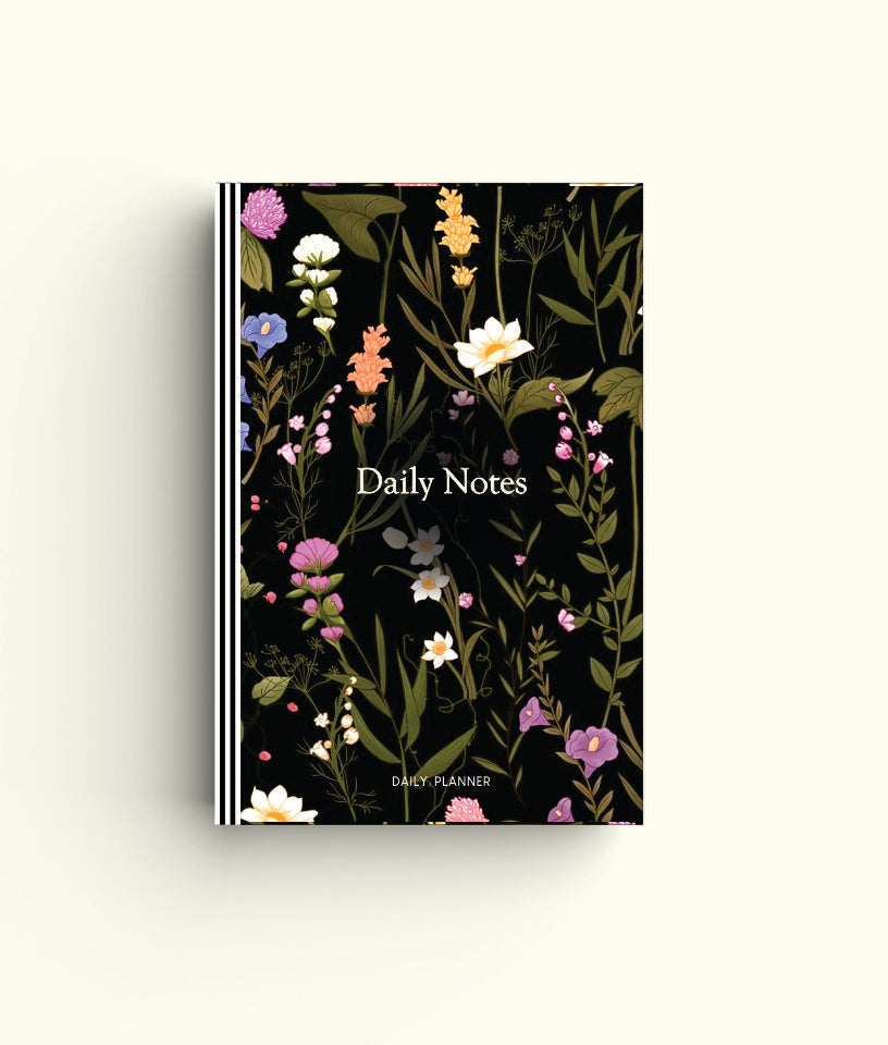 FLORAL BLACK