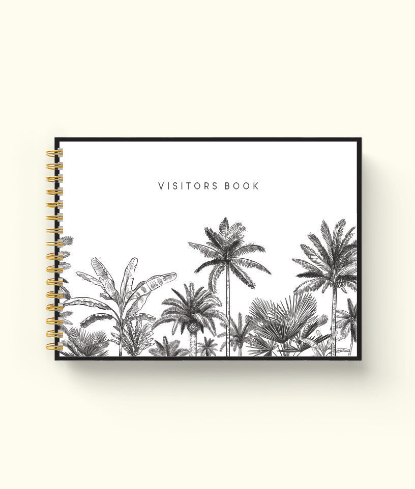 THE VISITORS BOOK - MONOCHROME