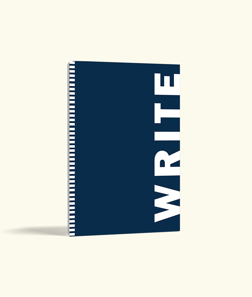 WRITE  - HARDBOUND NOTEBOOK (NEW)