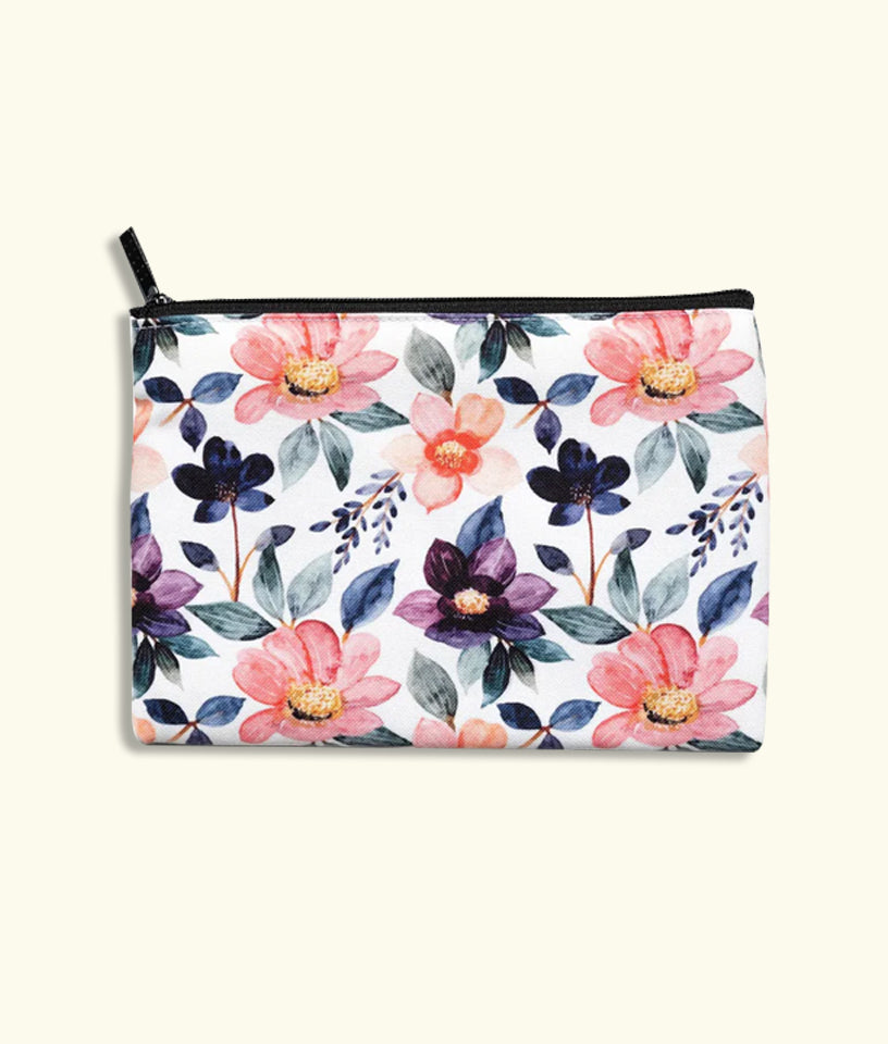 LIGHT FLORAL- POUCH