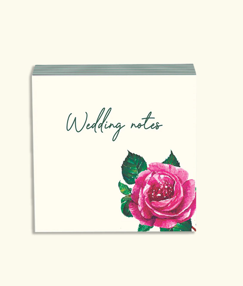 WEDDING NOTES
