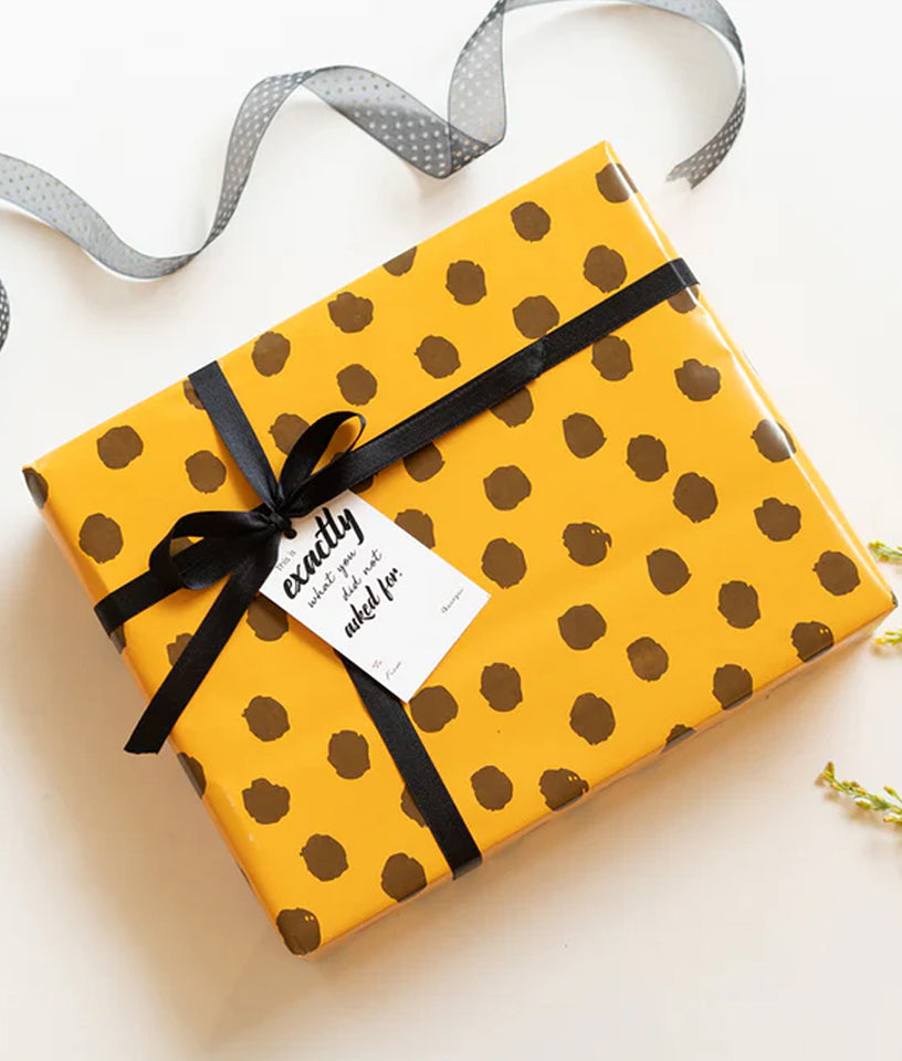 CHEETAH PRINT- GIFT WRAPPING PAPER