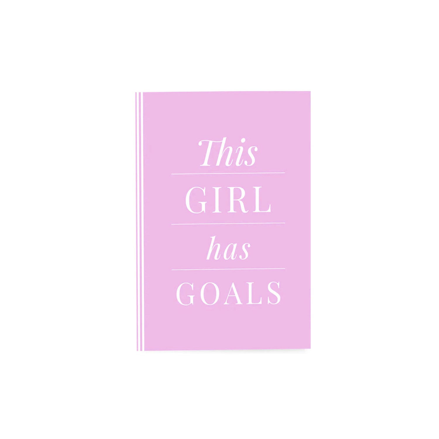 THIS GIRL HAS GOALS (LILAC) - Undated Daily Planner