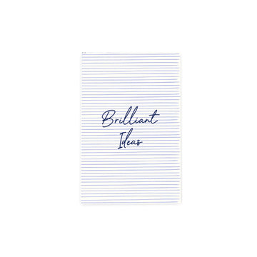 BRILLIANT IDEAS - Undated Daily Planner