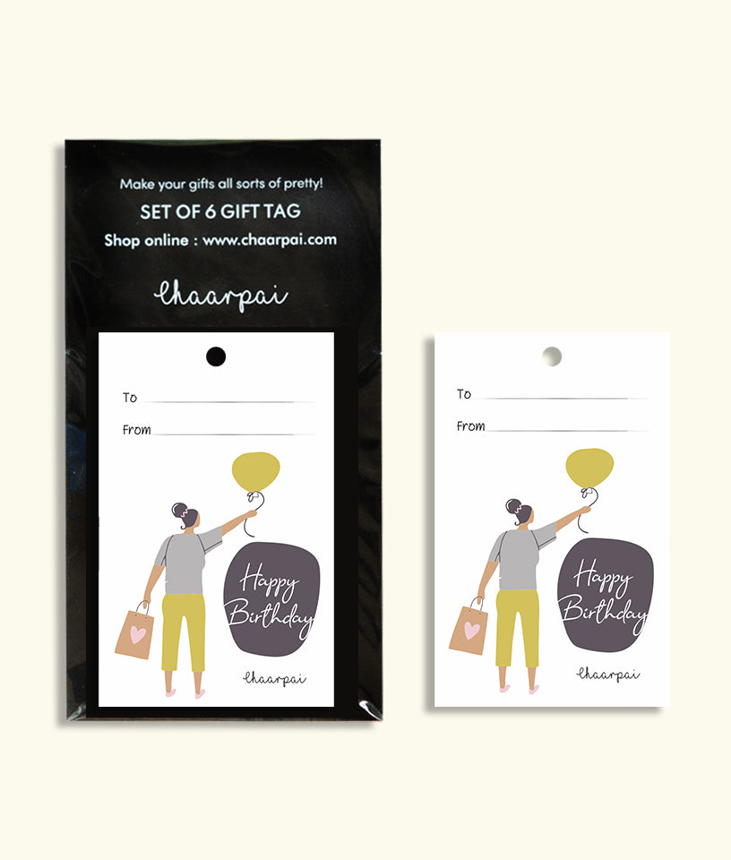 HAPPY BIRTHDAY- GIFT TAG