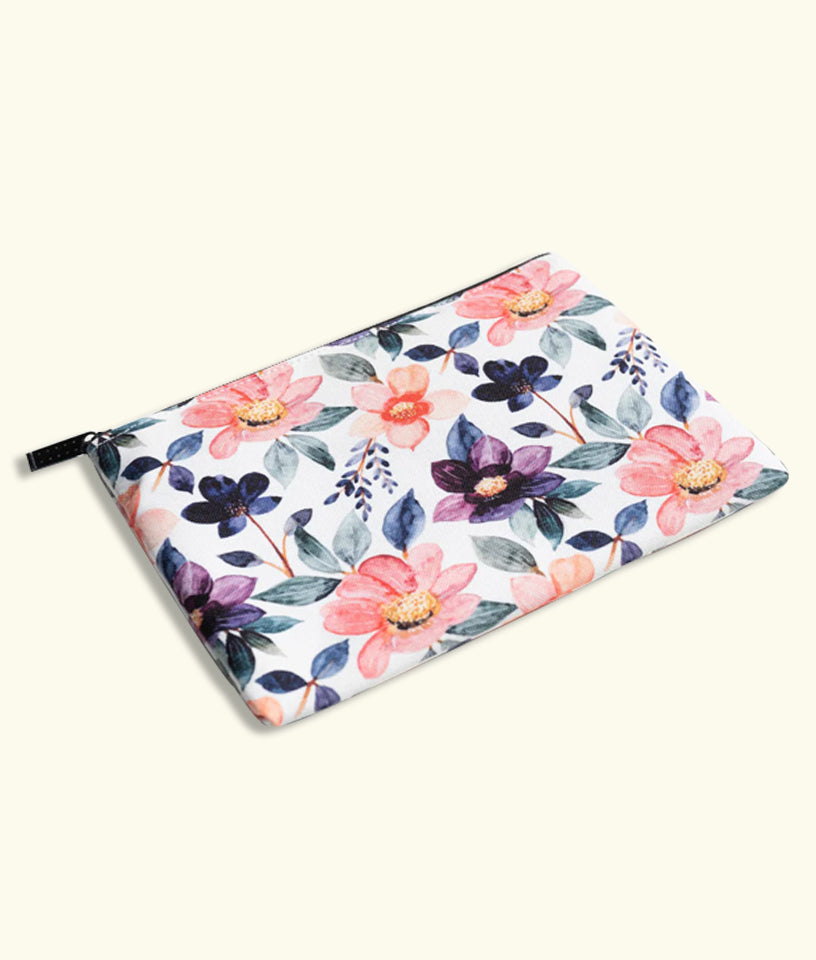 LIGHT FLORAL- POUCH