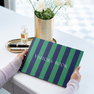 THE VISITORS BOOK - STRIPES