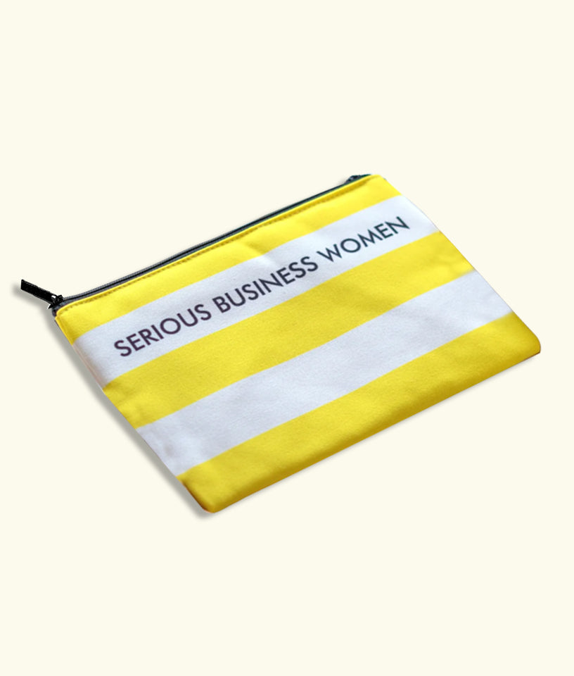 SERIOUS BUSINESS WOMEN-POUCH