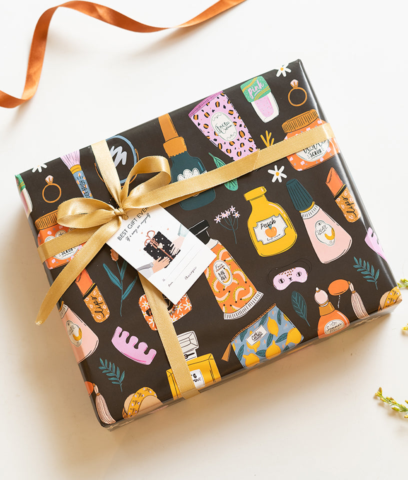 SELF CARE- GIFT WRAPPING PAPER