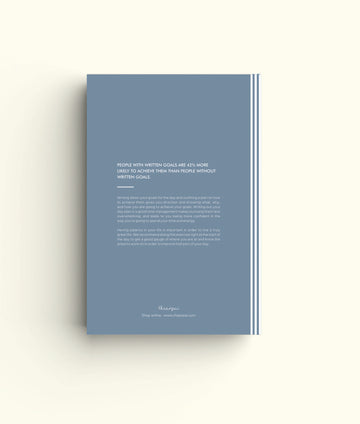 OWN THE DAY(BLUE) - Undated Daily Planner