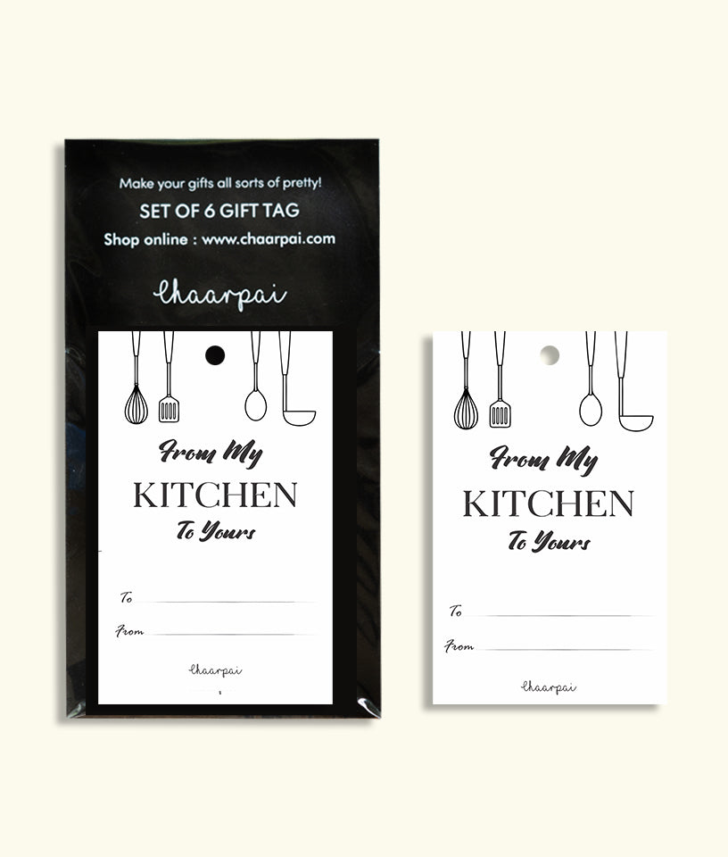 FROM MY KITCHEN TO YOURS- GIFT TAG