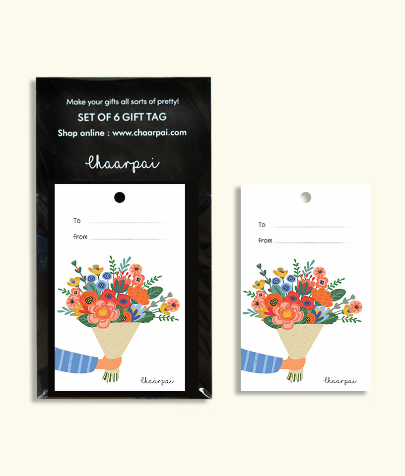 FLOWERS FOR YOU- GIFT TAG