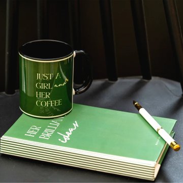 Just a girl and her coffee-Mug