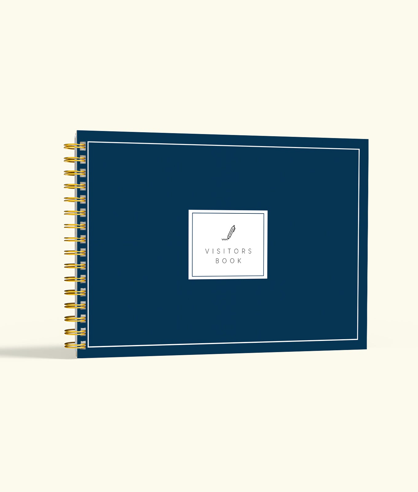 THE VISITOR BOOK - NAVY BLUE