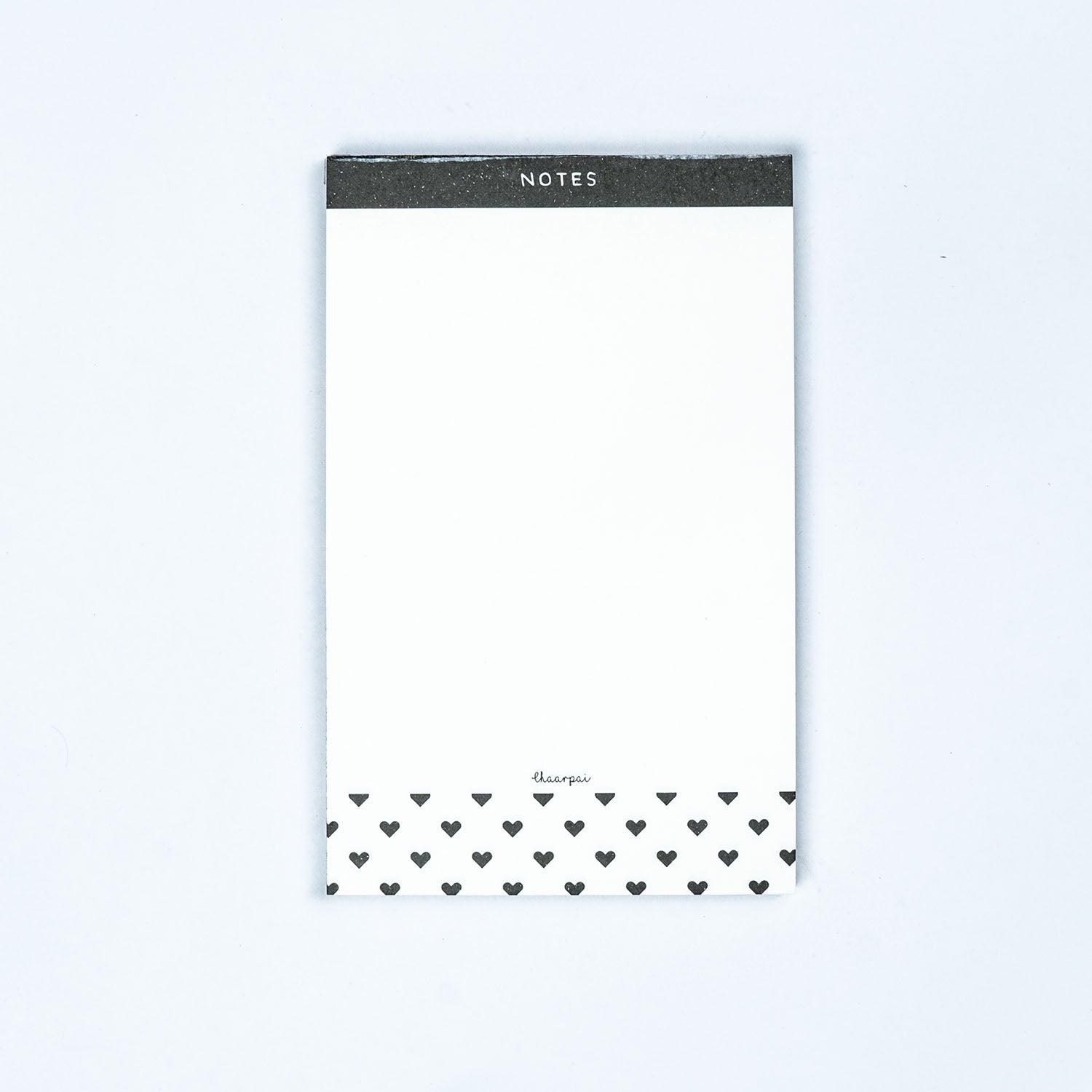 BLACK HEART - NOTEPAD