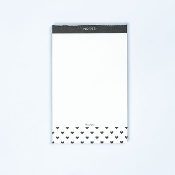 BLACK HEART - NOTEPAD