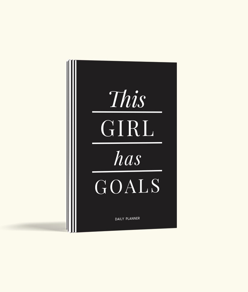THIS GIRL HAS GOALS BLACK