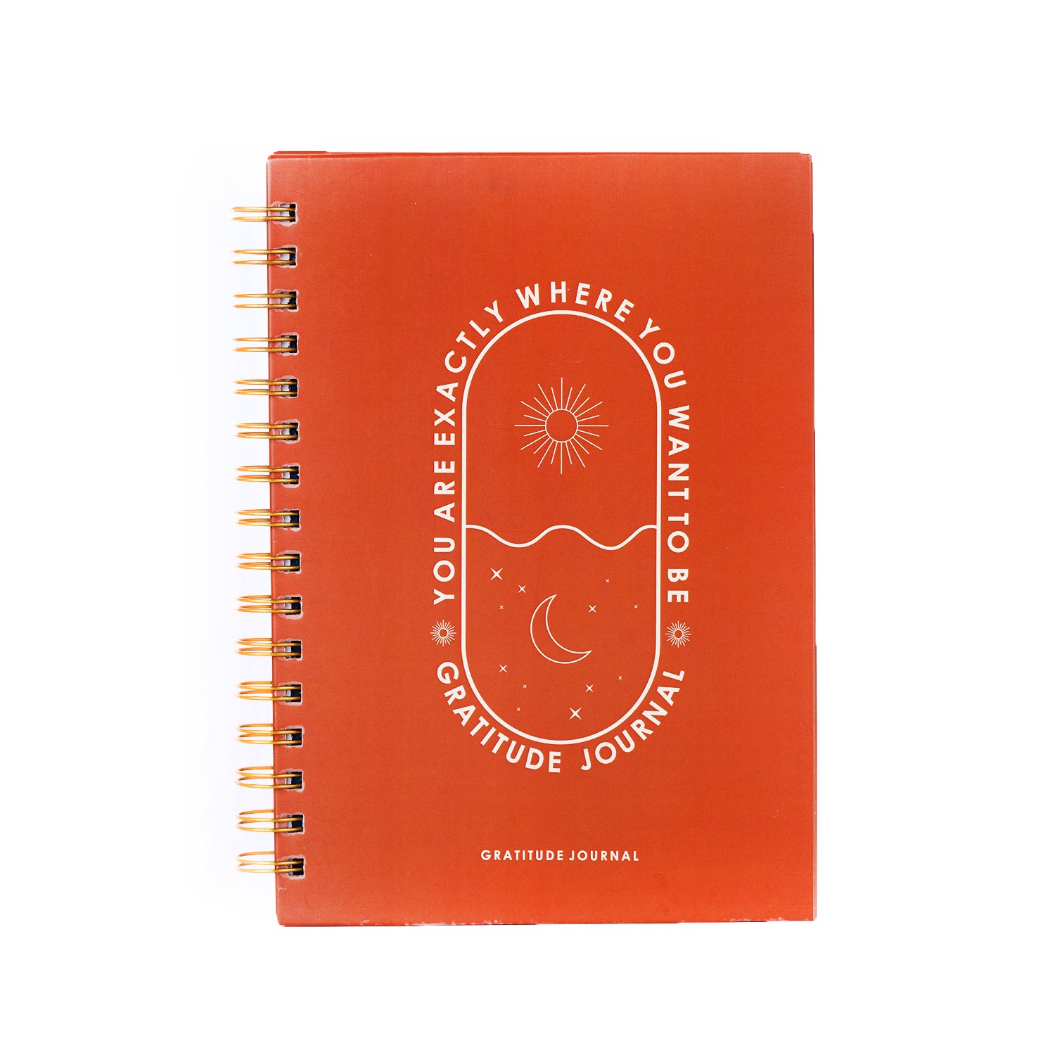 YOU ARE EXACTLY WHERE YOU WANT TO BE-GRATITUDE JOURNAL