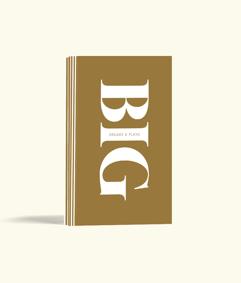 BIG DREAMS & PLANS - Undated Daily Planner