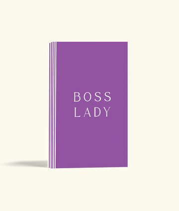 BOSS LADY - Undated Daily Planner