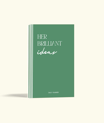 HER BRILLAINT IDEAS - Undated Daily Planner